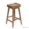 Picture of Seldovia Rustic Solid Wood Mid-century Bar Stool