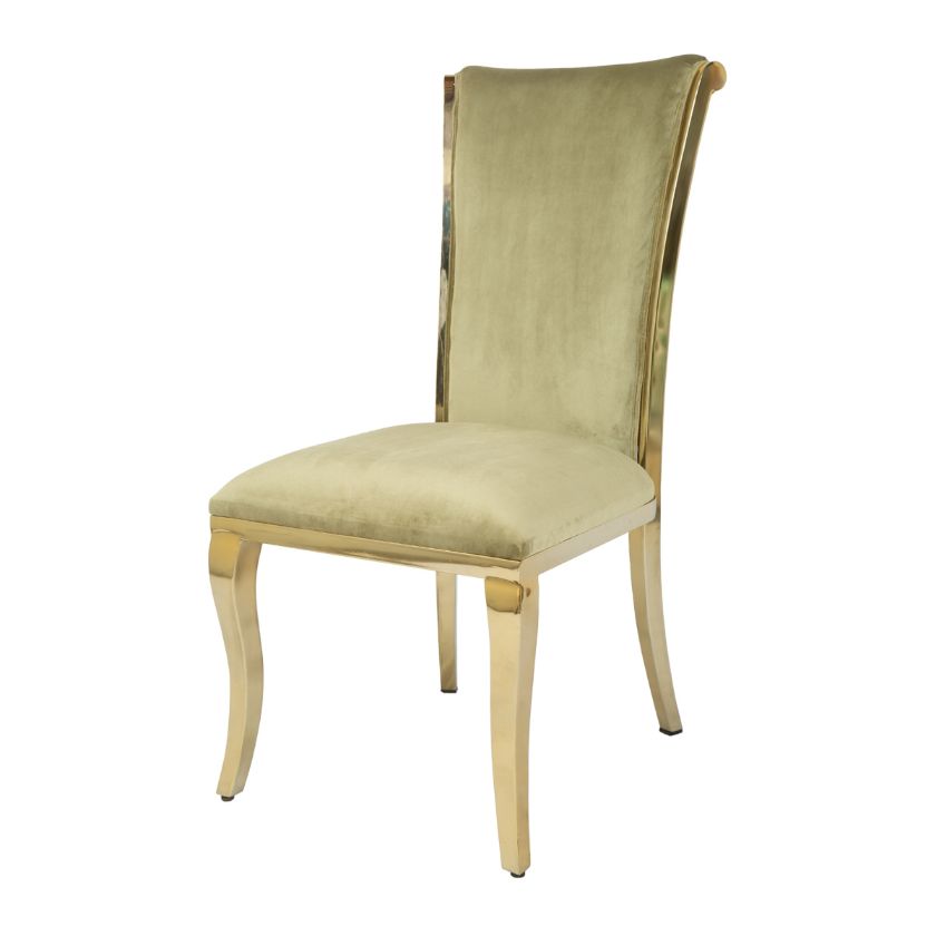 Picture of Bayreuth Traditional Upholstered Steel Dining Chair