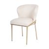 Picture of Barth Stainless Steel Upholstered Dining Chair