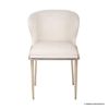 Picture of Barth Stainless Steel Upholstered Dining Chair