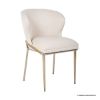 Picture of Barth Stainless Steel Upholstered Dining Chair