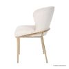 Picture of Barth Stainless Steel Upholstered Dining Chair