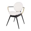 Picture of Wrocław Modern Circle Armchair With Steel Frame