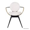 Picture of Wrocław Modern Circle Armchair With Steel Frame