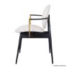 Picture of Wrocław Modern Circle Armchair With Steel Frame