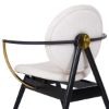 Picture of Wrocław Modern Circle Armchair With Steel Frame