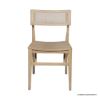 Picture of Fillmore Farmhouse Style Rattan Solid Wood Accent Chair