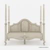Picture of Sorocaba Solid Wood Distressed 4 Poster Bed