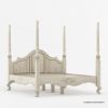 Picture of Sorocaba Solid Wood Distressed 4 Poster Bed