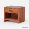 Picture of Segovia Solid Wood Rustic 1 Drawer Nightstand
