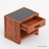 Picture of Segovia Solid Wood Rustic 1 Drawer Nightstand