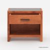 Picture of Segovia Solid Wood Rustic 1 Drawer Nightstand