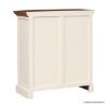Picture of Rumsey Farmhouse Rustic 2 Tone Storage Cabinet with Drawer
