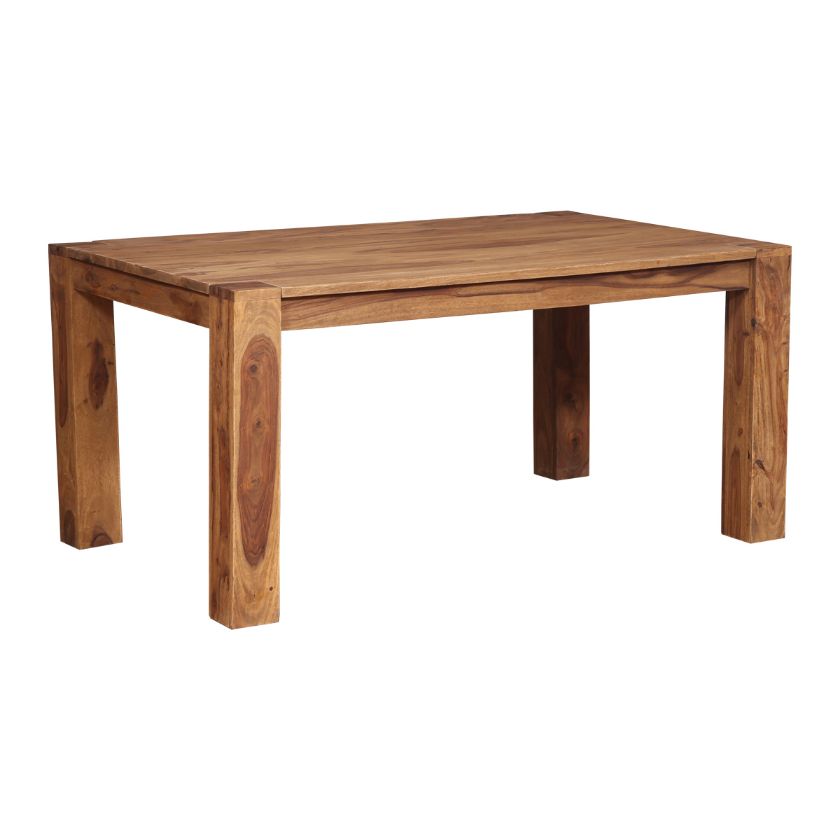 Picture of Verdi Contemporary Style Rustic Solid Wood Rectangle Dining Table