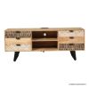 Picture of Acton Industrial Mid-Century Media Console with 6 Drawers (60")