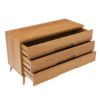 Picture of Avondale Mid Century Modern Teak Wood 4 Piece Bedroom Set
