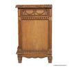 Picture of Esparto Mid Century French Hand Carved Rustic 4 Drawer Dresser