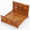 Picture of Pecos Mission Solid Wood Platform Bed Frame