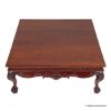 Picture of Giverny Mahogany Antique Coffee Table with Claw Feet​