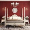 Picture of Sorocaba Solid Wood Distressed 4 Poster Bed