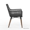 Picture of Cromwell Teak Wood Rattan Mid-century Modern Dining Chair