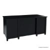 Picture of Aulander Solid Wood Home Office Executive Desk With Computer Tray
