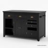 Picture of Urbandale Solid Wood Modern Kitchen Island Cabinet