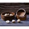 Picture of Malacca Solid Teak Wood 4 Piece Stackable Bowls Set