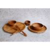 Picture of Mantanani Solid Teak Wood 7-Piece Dinner Set