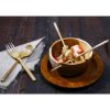 Picture of Ipoh Teak Wood Ramen Bowl 5-Piece Tableware Set