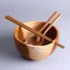 Picture of Ipoh Teak Wood Ramen Bowl 5-Piece Tableware Set
