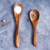 Picture of Armory Solid Teak Wood Handmade Teaspoons (Pack of 12)