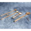 Picture of Canaria Handmade Solid Teak Wood Long Handle 4 Spoons Set (12 Pcs)