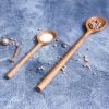 Picture of Canaria Handmade Solid Teak Wood Long Handle 4 Spoons Set (12 Pcs)