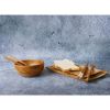 Picture of Lozoya Solid Teak Wood Handmade 7-Piece Dinnerware Set