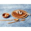 Picture of Tectona Grandis Solid Teak Wood Handmade 6-Piece Dinnerware Set