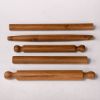Picture of Solid Teak Wood Kitchenware Set of 5 Rolling Pins