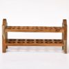 Picture of Solid Teak Wood Stackable Egg Holder Trays (Set of 2)