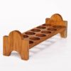 Picture of Solid Teak Wood Stackable Egg Holder Trays (Set of 2)