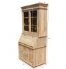 Picture of Utah Solid Wood Drop Front Secretary Desk With Hutch 