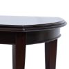 Picture of Highland Mid Century Rustic Regency Dark Wine Red 6 Seater Dining Set