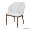 Picture of Saltillo Rustic Mindi Wood Upholstered Fetty Dining Chair