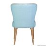 Picture of Oxnard Modern Arched Back Upholstered Light Blue Accent Chair