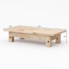 Picture of Wyoming Rustic Solid Wood Rectangle Farmhouse Coffee Table