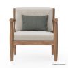Picture of Boudry Rustic Modern Teak Wood Single Seater Sofa