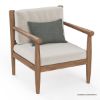 Picture of Boudry Rustic Modern Teak Wood Single Seater Sofa