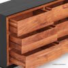 Picture of Paradise Modern Rustic Solid Wood 6 Drawer Dresser