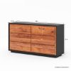 Picture of Paradise Modern Rustic Solid Wood 6 Drawer Dresser