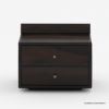 Picture of Sligo Modern Solid Wood 2 Drawer Nightstand