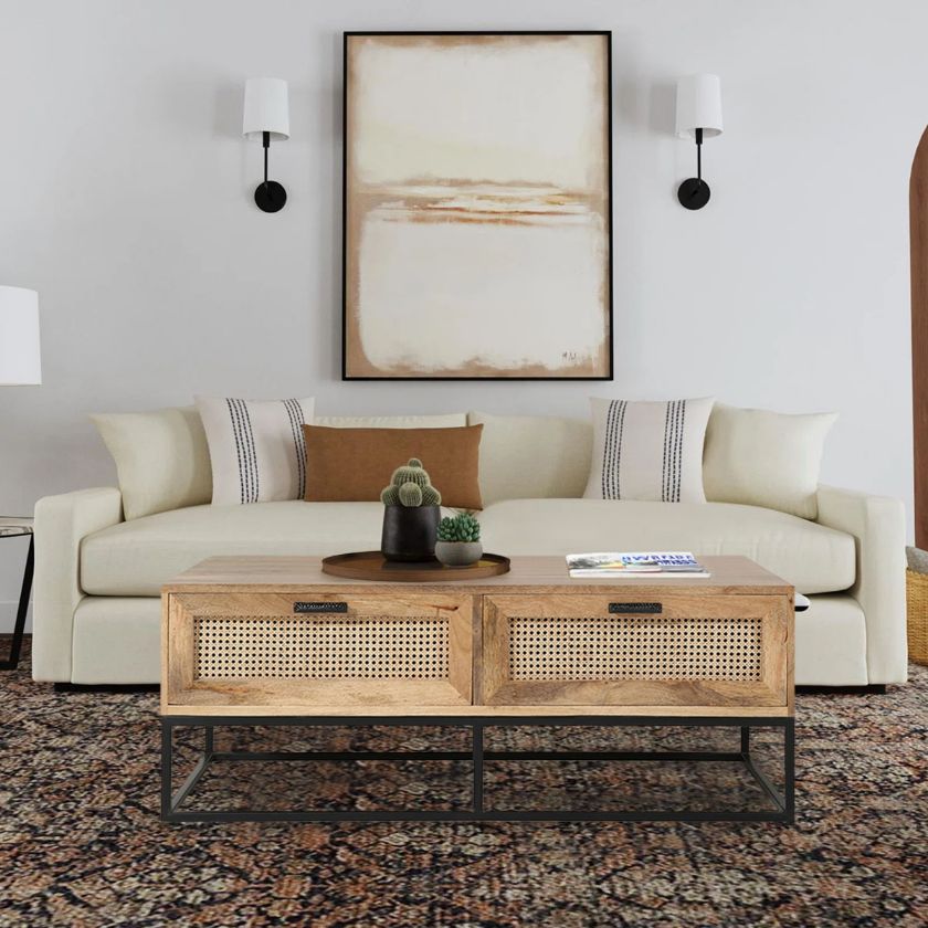 Picture of Reedley Rattan Coffee Table